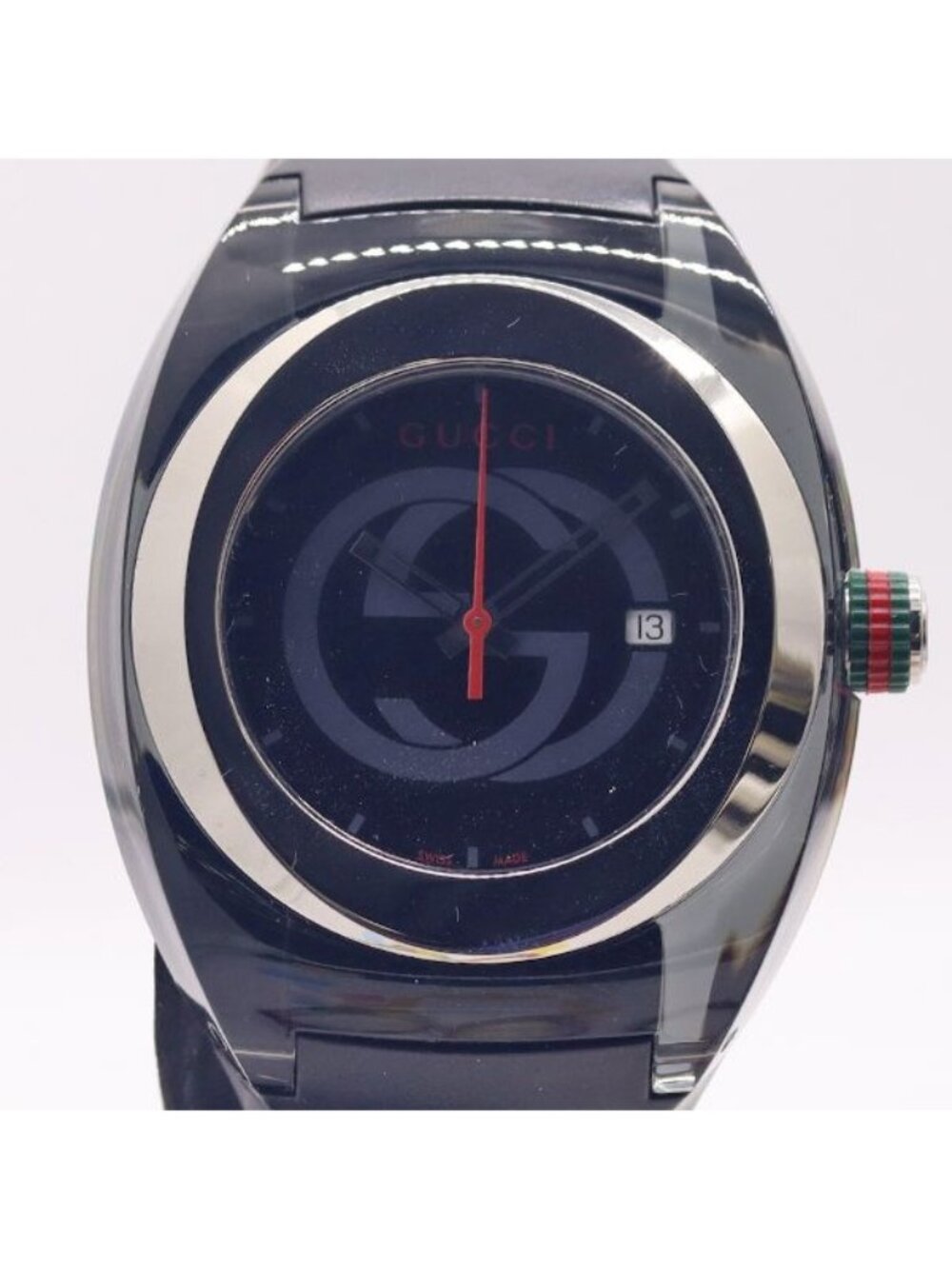 Gucci Sync 137.1 Date Black Dial Watch